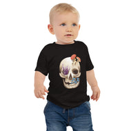 Fungal Human Skull - Baby Jersey Short Sleeve Tee