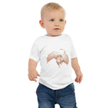 Scolecite Mineral Dragon - Baby Jersey Short Sleeve Tee