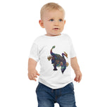 Bismuth Mineral Dragon - Baby Jersey Short Sleeve Tee