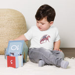 Rhodochrosite Mineral Dragon - Baby Jersey Short Sleeve Tee