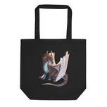 Opal Mineral Dragon - Eco Tote Bag