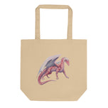 Rhodochrosite Mineral Dragon - Eco Tote Bag