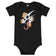 Fungal Dragon Skull - Baby Short Sleeve One Piece