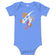 Fungal Dragon Skull - Baby Short Sleeve One Piece