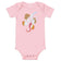 Fungal Dragon Skull - Baby Short Sleeve One Piece