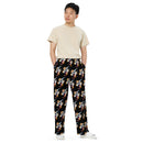 Fungal Dragon Skull - All-Over Print Unisex Wide-Leg Pants