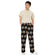 Fungal Dragon Skull - All-Over Print Unisex Wide-Leg Pants
