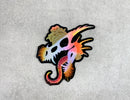 Fungal Dragon Skull - Holographic Sticker