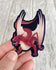 Cinnabar Mineral Dragon - Magnet