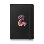 Fluorite Mineral Dragon - Hardcover Bound Notebook