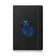 Azurite Mineral Dragon - Hardcover Bound Notebook