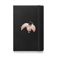 Scolecite Mineral Dragon - Hardcover Bound Notebook