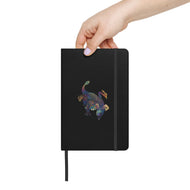 Bismuth Mineral Dragon - Hardcover Bound Notebook
