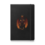 Wulfenite Mineral Dragon - Hardcover Bound Notebook