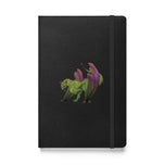 Atlantisite Mineral Dragon - Hardcover Bound Notebook