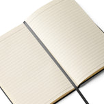 Wulfenite Mineral Dragon - Hardcover Bound Notebook