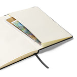 Azurite Mineral Dragon - Hardcover Bound Notebook