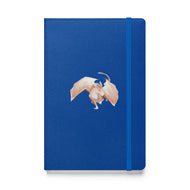 Scolecite Mineral Dragon - Hardcover Bound Notebook