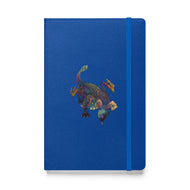 Bismuth Mineral Dragon - Hardcover Bound Notebook