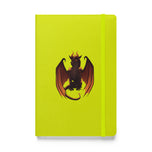 Wulfenite Mineral Dragon - Hardcover Bound Notebook