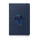 Azurite Mineral Dragon - Hardcover Bound Notebook