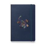 Bismuth Mineral Dragon - Hardcover Bound Notebook