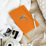 Septarian Mineral Dragon - Hardcover Bound Notebook