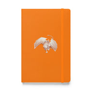 Scolecite Mineral Dragon - Hardcover Bound Notebook