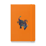 Bismuth Mineral Dragon - Hardcover Bound Notebook