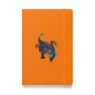Bismuth Mineral Dragon - Hardcover Bound Notebook