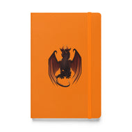 Wulfenite Mineral Dragon - Hardcover Bound Notebook