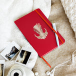 Fungal Warthog Skull - Hardcover Bound Notebook