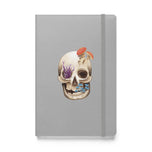 Fungal Human Skull - Hardcover Bound Notebook