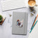 Opal Mineral Dragon - Hardcover Bound Notebook