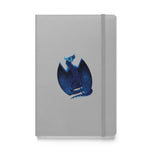Azurite Mineral Dragon - Hardcover Bound Notebook