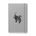 Bismuth Mineral Dragon - Hardcover Bound Notebook
