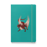 Cinnabar Mineral Dragon - Hardcover Bound Notebook