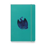 Azurite Mineral Dragon - Hardcover Bound Notebook
