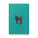 Bismuth Mineral Dragon - Hardcover Bound Notebook