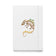 Fungal Chameleon Skeleton - Hardcover bound notebook