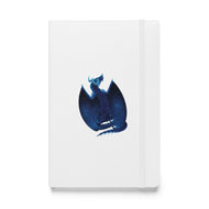 Azurite Mineral Dragon - Hardcover Bound Notebook