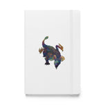 Bismuth Mineral Dragon - Hardcover Bound Notebook