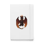 Wulfenite Mineral Dragon - Hardcover Bound Notebook
