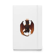 Wulfenite Mineral Dragon - Hardcover Bound Notebook