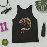 Fungal Chameleon Skeleton - Unisex Tank Top