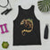Fungal Chameleon Skeleton - Unisex Tank Top