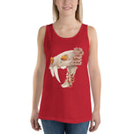 Fungal Sabertooth Skull - Unisex Tank Top