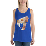 Fungal Sabertooth Skull - Unisex Tank Top