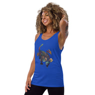 Bismuth Mineral Dragon - Unisex Tank Top