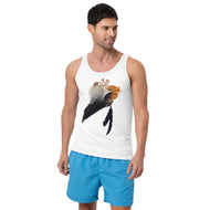 Fungal Crow Skull - Unisex Tank Top